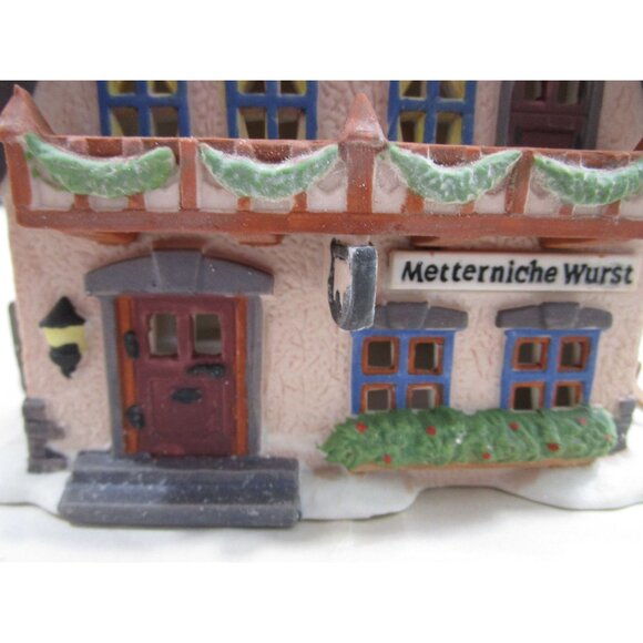 Dept 56 Heritage Village Collection Alpine Village Series Metterniche Wurst EUC - Picture 8 of 16